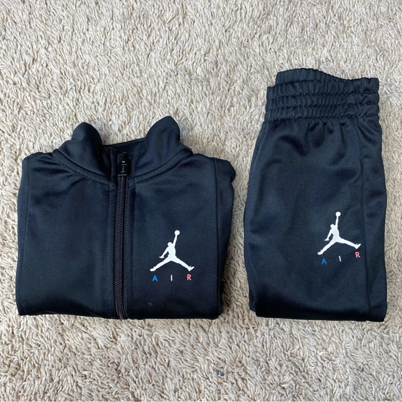 Nike Air Jordan Toddler Tracksuit Matching Set, Black, Size 12 Month - Picture 12 of 14